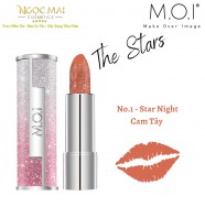 Son Thỏi Lì The Stars M.O.I Cosmetics x Thanh Hằng No.1 - Star Night - Cam Tây Chính Hãng